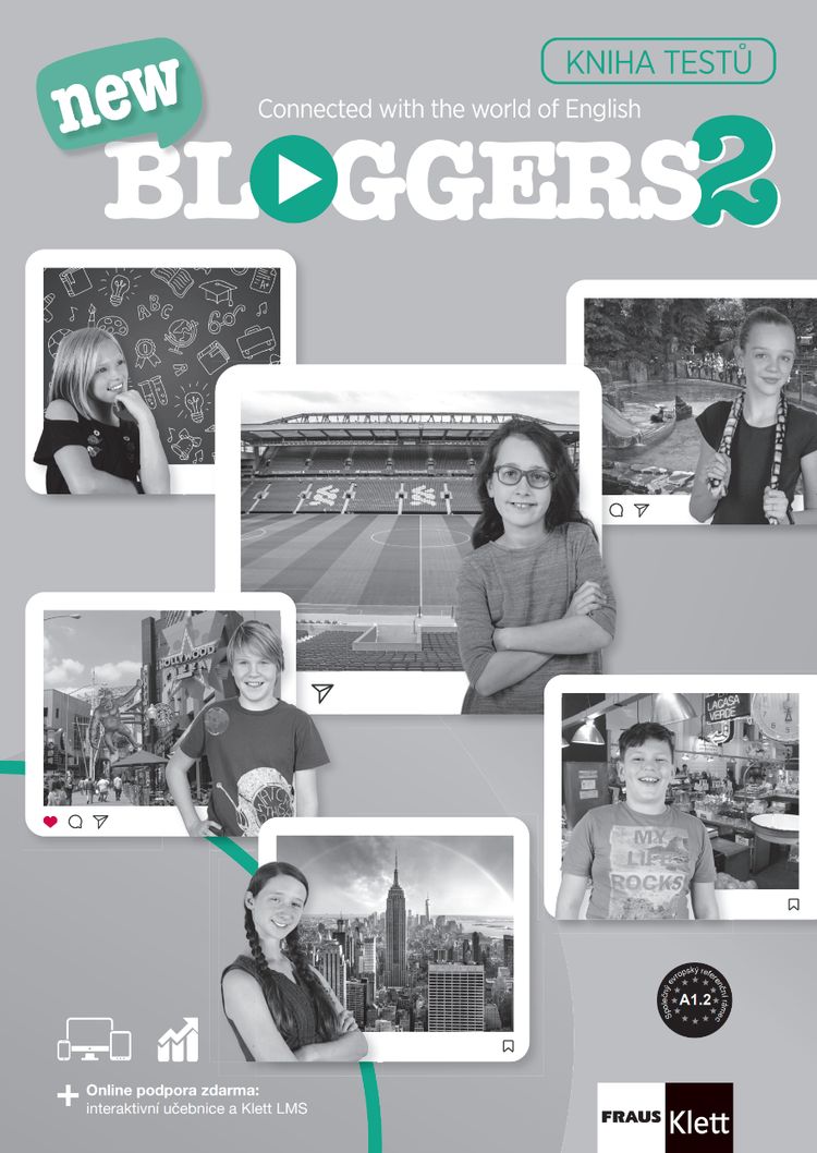 Bloggers new 2 (A1.2) – kniha testů [tištěná + MP3 ke stažení]