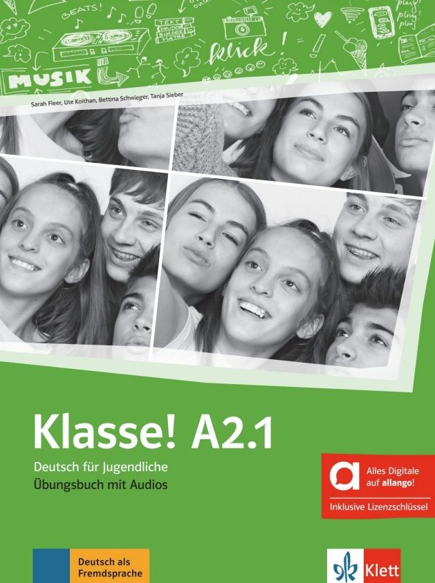 Klasse A2.1 – Hybride Ausgabe – Übungsbuch + MP3 allango.net + Lizenz (24 Monate)