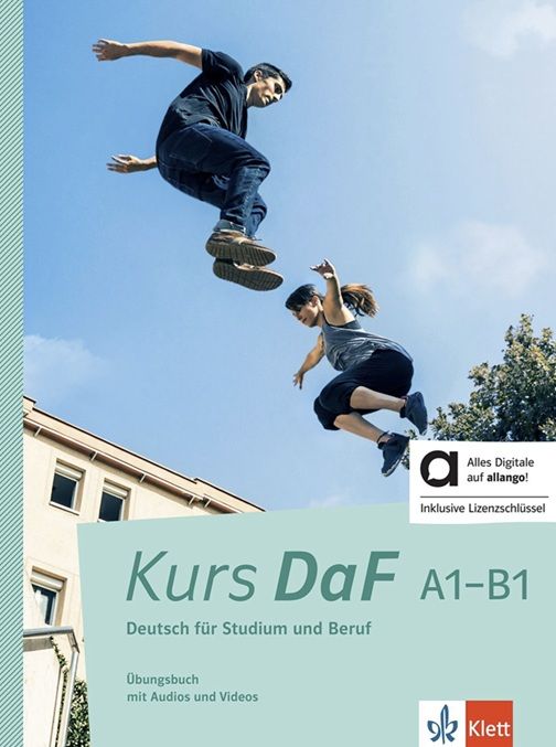 Kurs DaF A1-B1 – Hybride Ausgabe – Übungsbuch + MP3 allango.net + Lizenz (24 Monate)