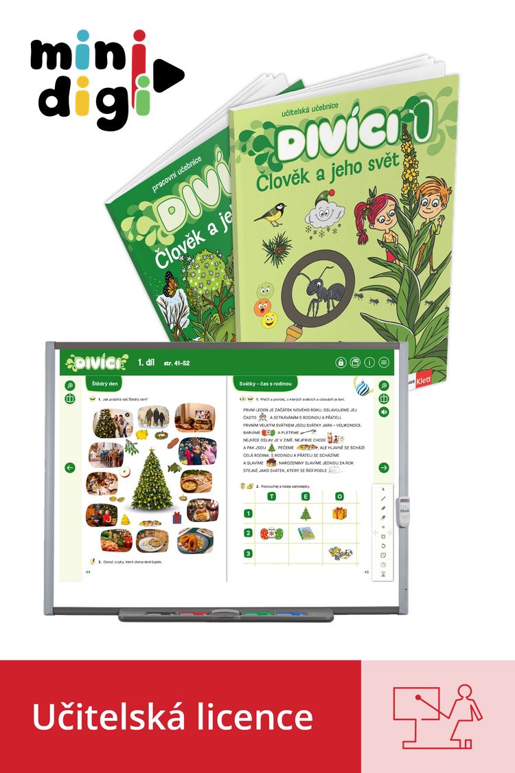 Divíci 1 – Člověk a jeho svět – učitelská licence (platnost 14 měsíců)