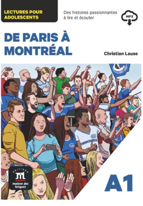 De Paris a Montréal (A1) – Livre + MP3 téléchargeables