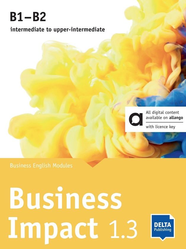 Business Impact B1-B2 – Hybrid Edition – Student’s Book 1.3 + MP3 allango.net + License (24 Months)