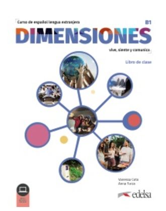 Dimensiones 2 (B1) – Libro de clase + MP3 descargable