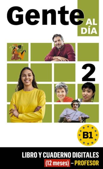 Gente al día 2 (B1) – Libro/Cuaderno digitales – Profesor (12 meses)