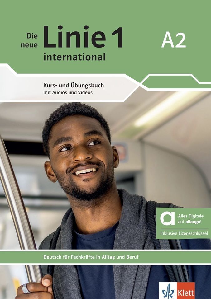 Die neue Linie 1 international - 2 (A2) – Hybride Ausgabe – Kurs./Übungsbuch + MP3/Video allango.net + Lizenz (24 Monate)