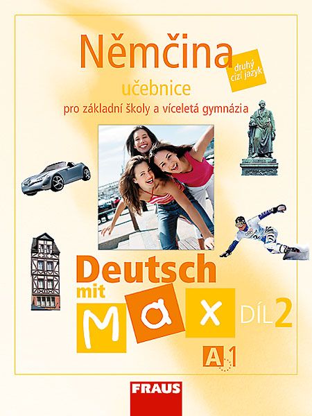 Deutsch mit Max 2 (A1.2) – učebnice + MP3 ke stažení