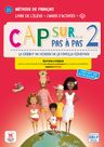 Cap Sur 2 pas a pas (A1.1-A1.2) – Édition hybride Livre de l'éleve / Cahier d'exercices + Espacevirtuel (12 mois)