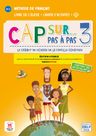 Cap Sur 3 pas a pas (A1.2) – Édition hybride Livre de l'éleve / Cahier d'exercices + Espacevirtuel (12 mois)