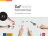 DaF leicht A1 – Heft + Grammatik-Clips