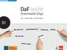 DaF leicht B1 – Heft + Grammatik-Clips