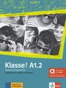 Klasse A1.2 – Hybride Ausgabe – Kursbuch + MP3/Video allango.net + Lizenz (24 Monate)