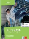 Kurs DaF 1 (A1.1) – Hybride Ausgabe – Kurs./Übungsbuch + MP3/Video allango.net + Lizenz (24 Monate)